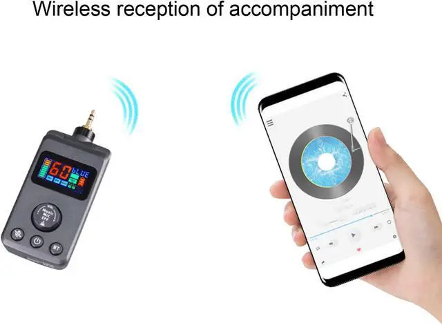 Alt view image 6 of 7 - Dual Wireless Microphone, Professional UHF DSP Handheld Dynamic Mic System Set with Rechargeable, Wireless Microphone for Karaoke, Wedding, Home Entertainment