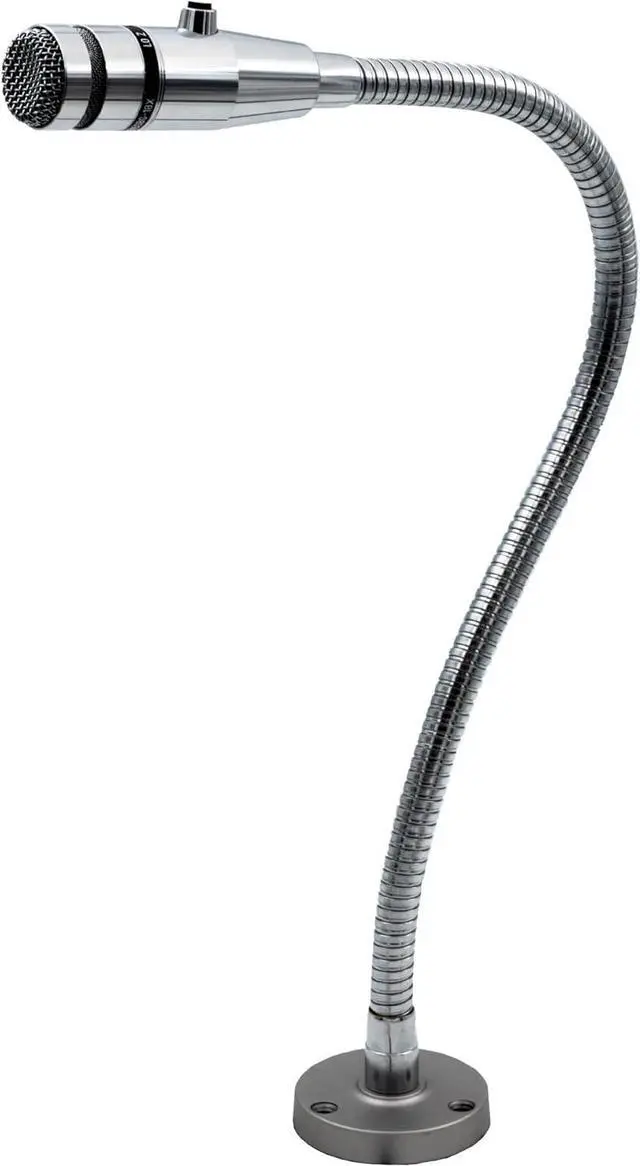 Main image of REBUILD SKILLS RBX-515SBG-18X Replaces Shure 515SBG-18X. Push-to-Talk Microphone for Paging in Restaurants, Grocery Stores. Includes 20" gooseneck, Mount, & Attached 6½ Cord for Your Best Connector.