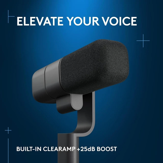 Alt view image 3 of 6 - Yeti Studio Active Dynamic XLR Broadcast Microphone - Black