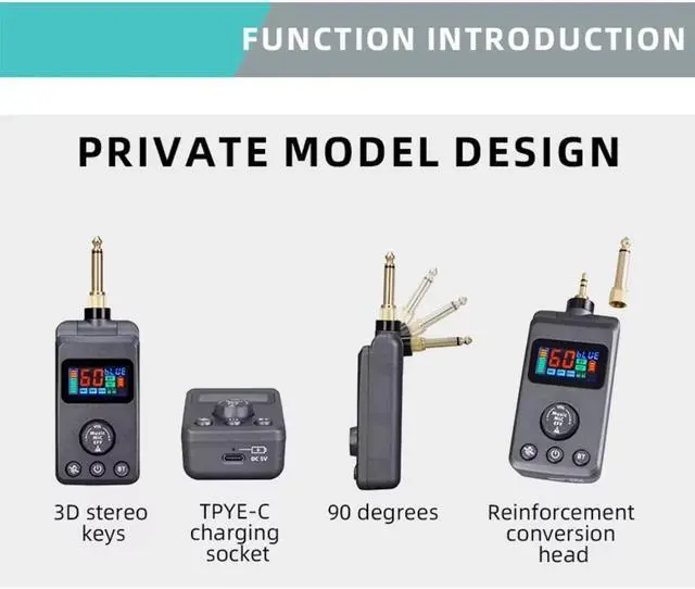 Alt view image 6 of 7 - Microphone, Rechargeable Dual Microphones Karaoke Cordless Mic with Receiver for Karaoke Singing Speech Church Compatible with Smartphone Laptop