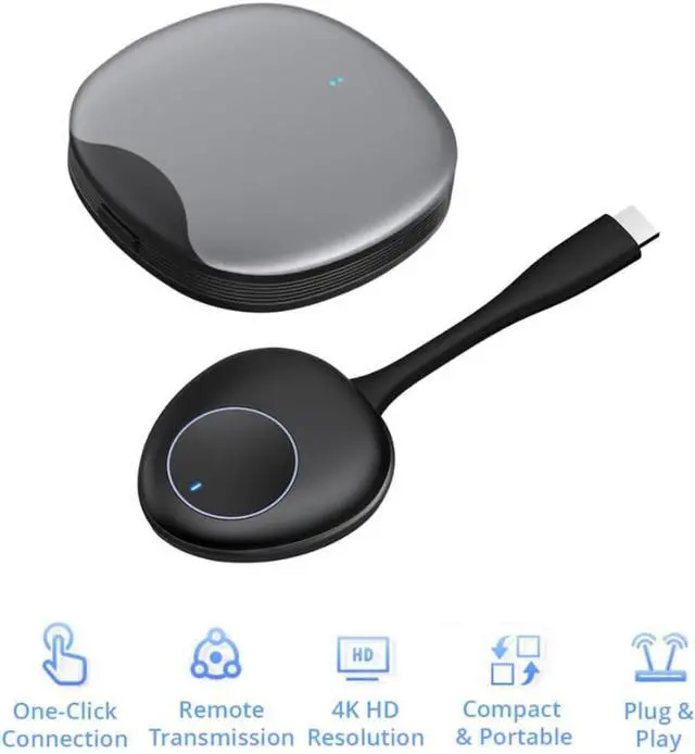 Alt view image 6 of 7 - 4K UHD Wireless HDMI Transmitter Receiver for Screen Mirroring Laptop/PC/Phone to TV/Projector/Monitor. 30m Range, No Wi-Fi Required, Plug & Play. Compatible with HDMI, Microsoft Teams, Zoom, Webex