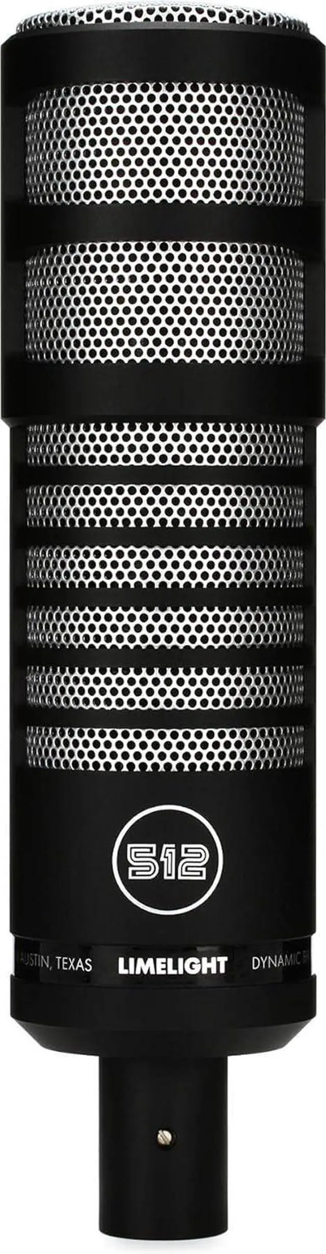 Main image of 512 Audio Limelight Dynamic Vocal XLR Microphone featuring a Hypercardioid Polar Pattern Designed for Podcasting, Broadcasting and Streaming