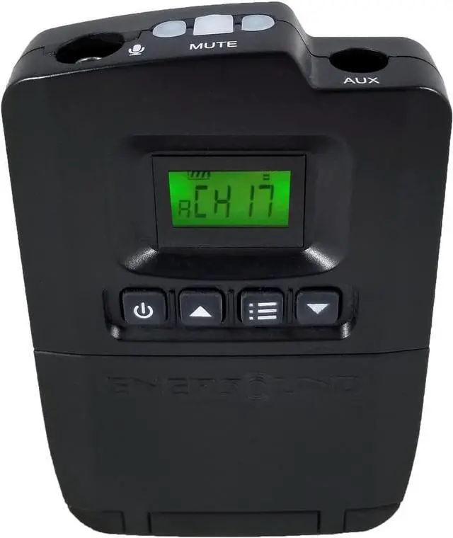 Alt view image 5 of 5 - Enersound TP-600 Portable FM Assistive Listening Simultaneous Interpretation Transmitter 72-76 MHz - Works with Enersound FM Receivers R-120 and R-100.