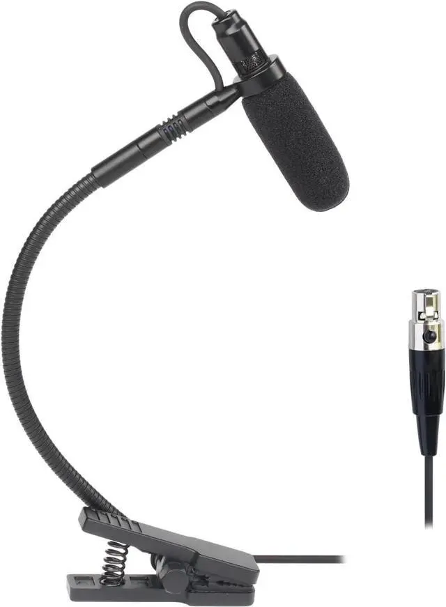 Main image of IM80-SA Musical Instrument Microphone for Saxophone Condenser Gooseneck Mike for AKG Wireless Microphone Transmitter with Saxophone Clip