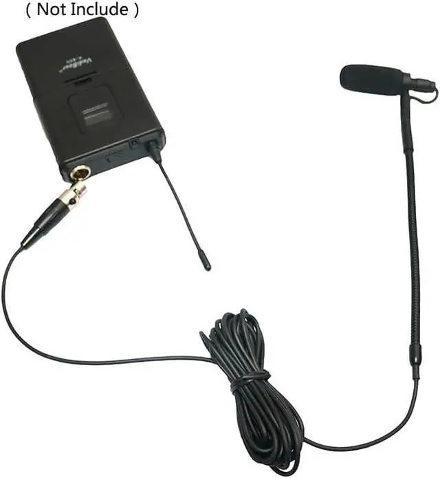 Alt view image 6 of 6 - IM80-SA Musical Instrument Microphone for Saxophone Condenser Gooseneck Mike for AKG Wireless Microphone Transmitter with Saxophone Clip