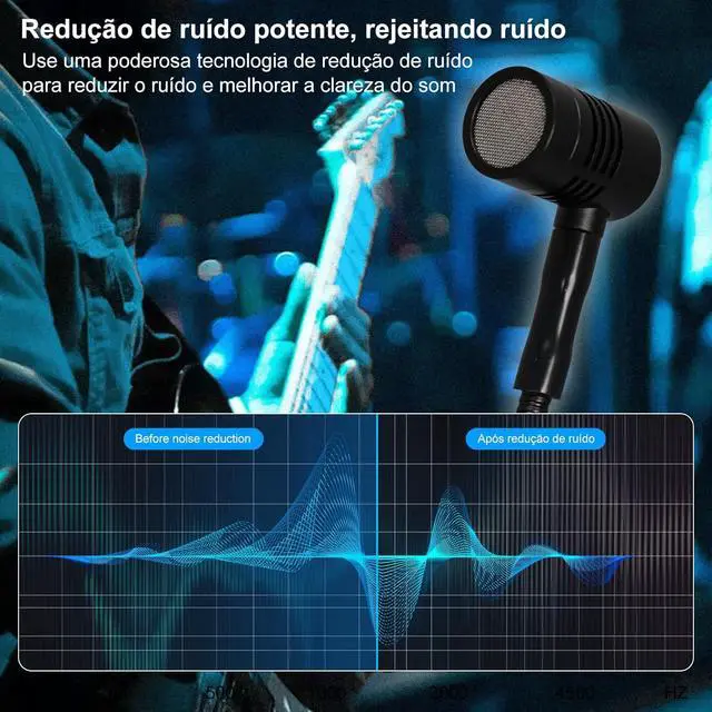 Alt view image 5 of 7 - Condenser Microphones, K8 Cardioid Pick-up Pattern Saxophone Microphone