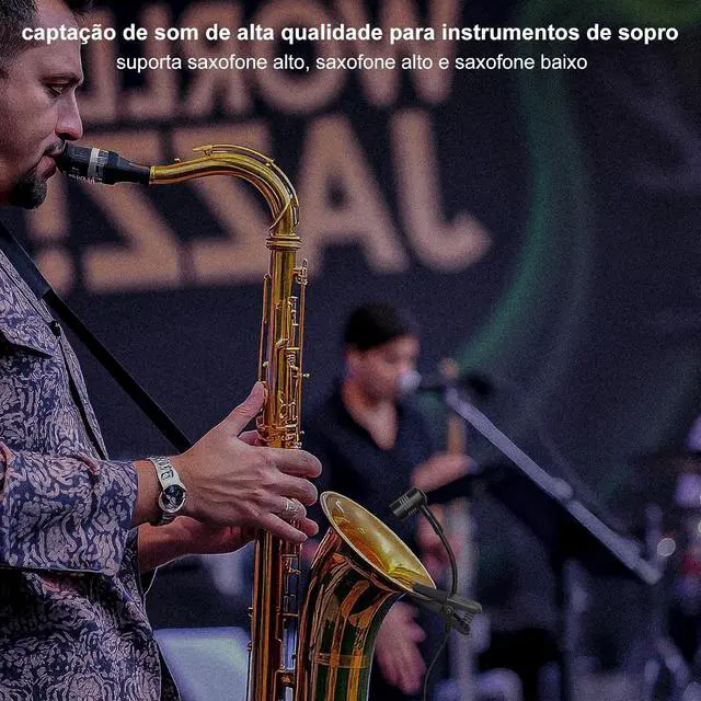 Alt view image 2 of 7 - Condenser Microphones, K8 Cardioid Pick-up Pattern Saxophone Microphone