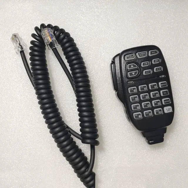 Alt view image 4 of 4 - Handheld Microphone Emergency Communication Microphone for Xiegu G90 G90S Short Wave HF Transceiver Radio