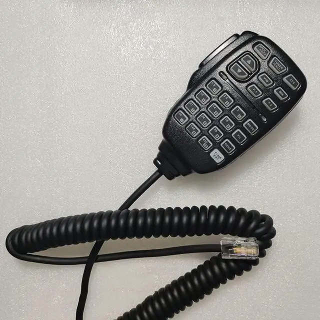 Alt view image 3 of 4 - Handheld Microphone Emergency Communication Microphone for Xiegu G90 G90S Short Wave HF Transceiver Radio