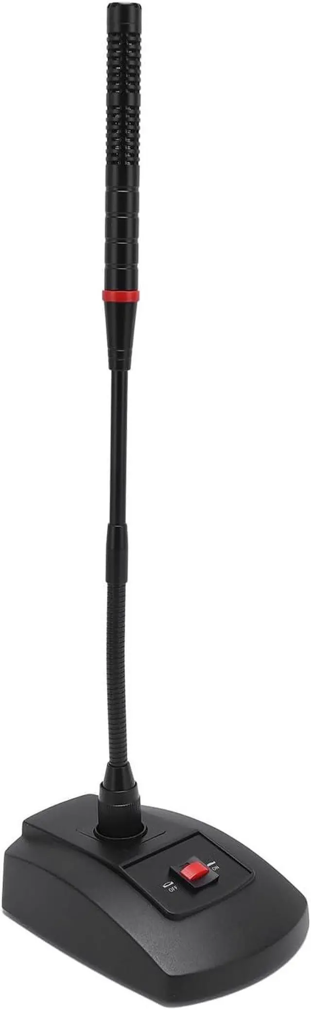 Alt view image 2 of 7 - Gooseneck Condenser Microphone, Professional Sound Quality XLR Podium Microphone Indicator Light for Meeting for Lecture