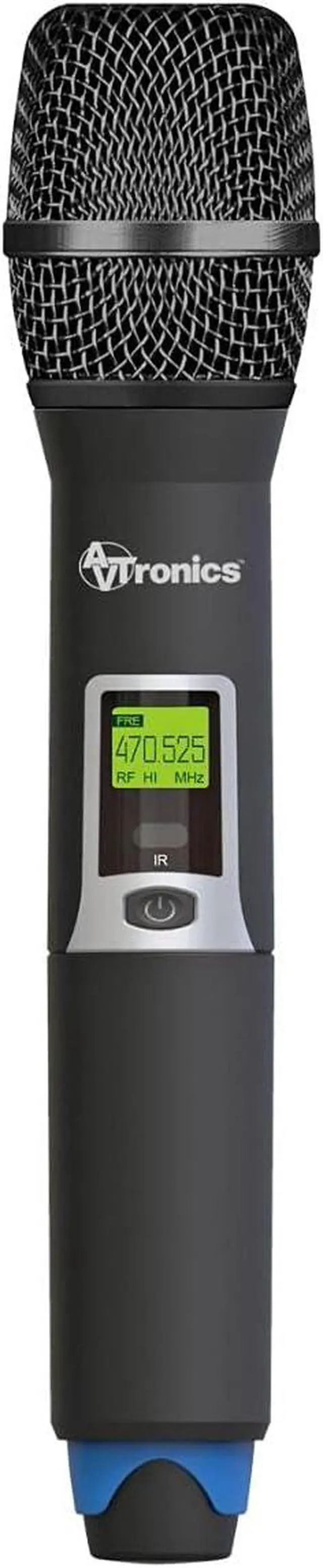 Alt view image 3 of 5 - Professional Wireless Microphone System, 200 Channel UHF 3 Handheld and 1 Belt Pack and Lavalier, Mic System for Speech, Singing, Events, Church, Karaoke, DJ, Party, and classrooms. Black