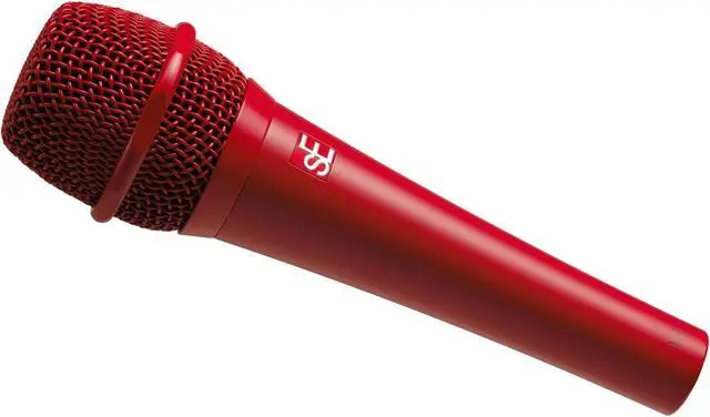 Alt view image 3 of 4 - sE Electronics V7 Supercardioid Dynamic Handheld Vocal Microphone - Red with Tripod Microphone Stand and XLR Cable
