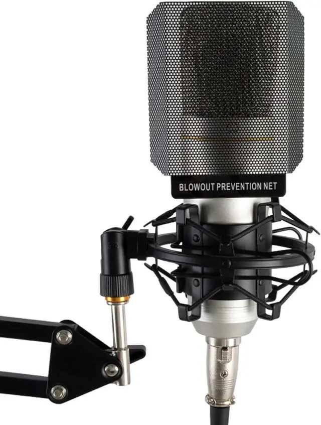 ZX89 Microphone Sound Card Computer Live Broadcast Microphone 48V