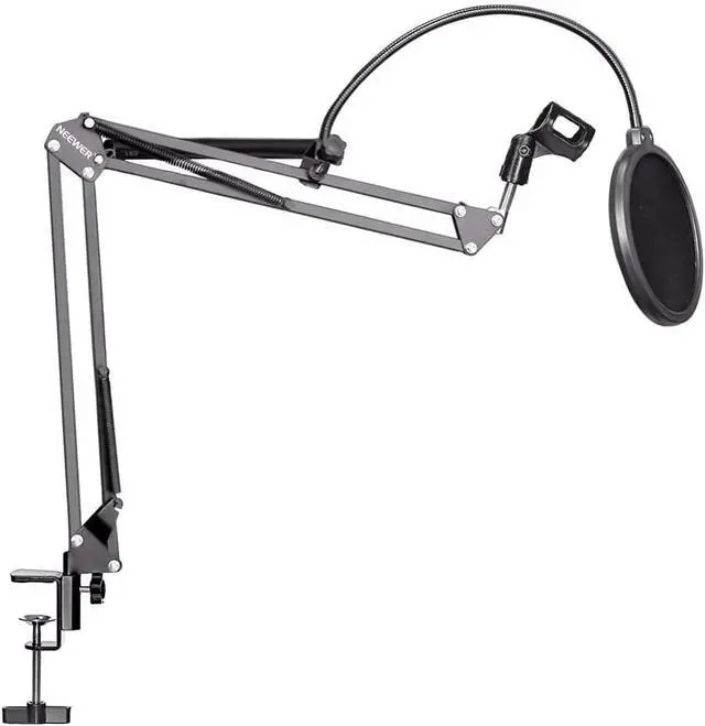 Alt view image 7 of 7 - Studio Live Stream Professional Suspension Microphone Kit Transmission Recording Condenser Microphone Set