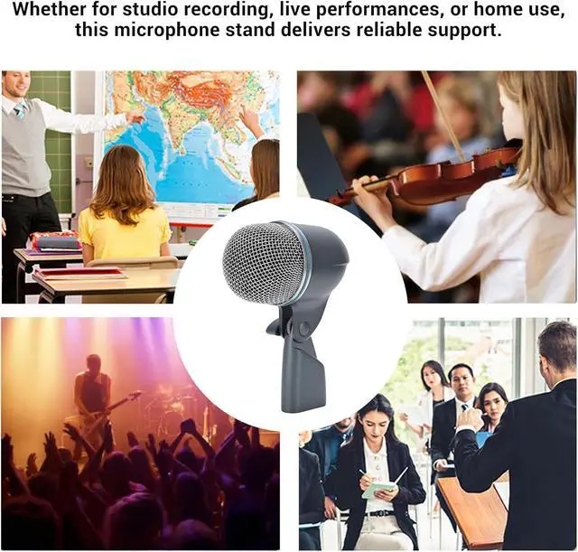 Alt view image 3 of 7 - Fabater Dynamic Microphone, Vintage Style Vocal Microphone, Professional Classic Vocal Cardioid Mic for Vocals & Instruments for Live Performances & Studio Recording