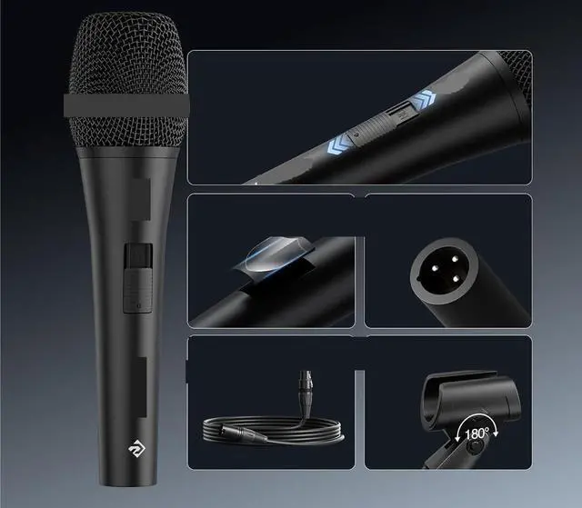 Alt view image 6 of 7 - A Sturdy Vocal Microphone with an Adjustable Kit, Suitable for Live Recording