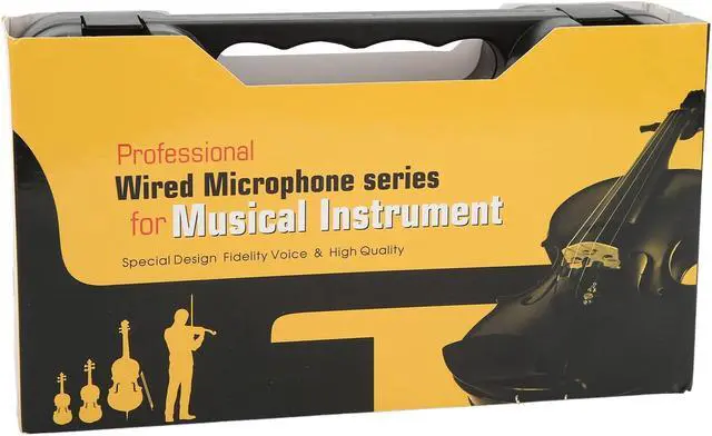 Alt view image 2 of 7 - Saxophone Microphone On, Condenser Mic for Brass Wind Instruments, Wired Saxophone Microphone with 6 Meter Line, 907mm. Condenser Microphone for Saxophone