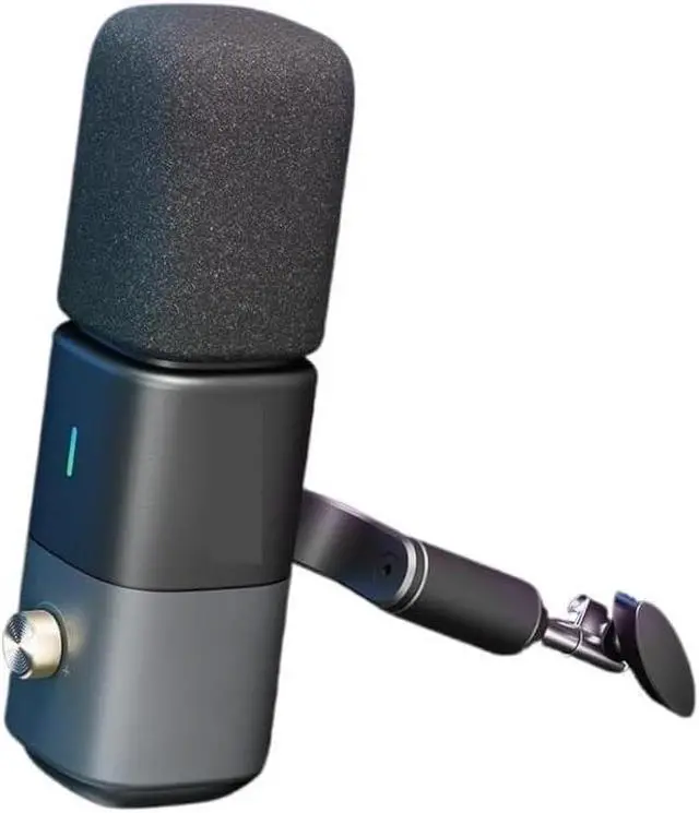 Alt view image 5 of 7 - A Practical Condenser Microphone with A Cantilever and Adjustable Kit, Suitable for Streaming Game Recording(AM25X XLR/USB Mic with Desk Stand)