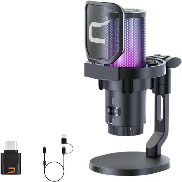Alt view image 2 of 7 - Practical Condenser Microphone, Adjustable Device, Suitable for Recording and Streaming Media(Uni Pro (D)-W)
