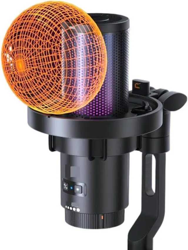 Alt view image 3 of 7 - Practical Condenser Microphone, Adjustable Device, Suitable for Recording and Streaming Media(Uni Pro (D)-W)