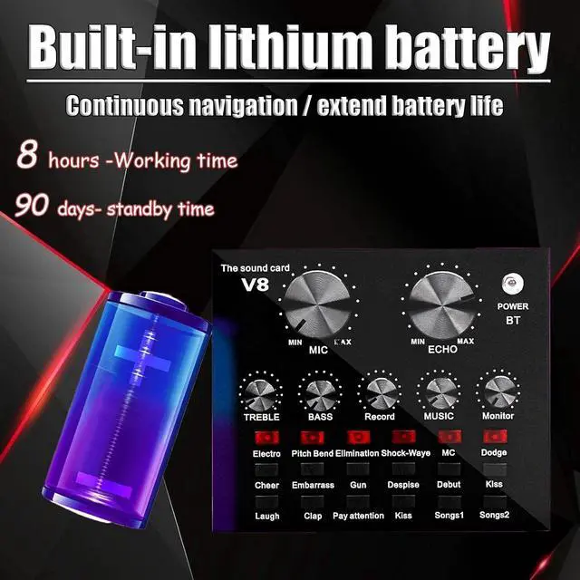 Alt view image 6 of 6 - Streaming Microphone, Podcast Equipment Bundle, Condenser Microphone Set, Studio Microphone Kit with Sound Mixer, Microphone Set