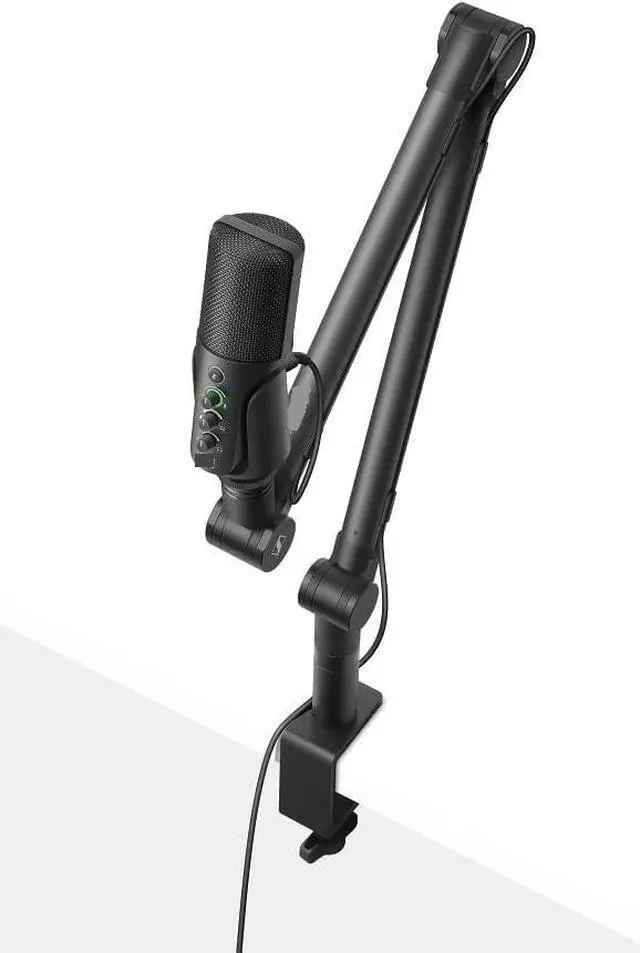 Alt view image 5 of 5 - The Sturdy Microphone Live Broadcast is Equipped with A Cantilever and Adjustable Kit, Suitable for Dubbing(Profile Mic+Arm+Pop Filter)