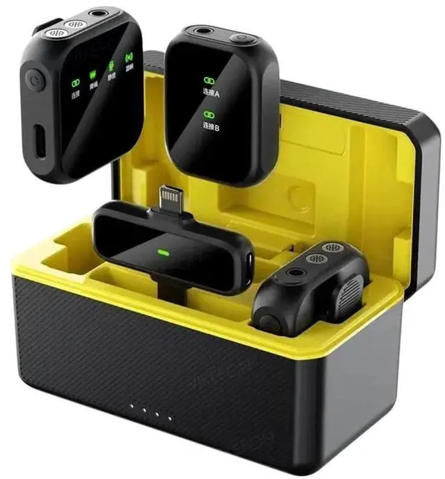 Main image of Microphone Wireletss Lavalier Microphone for Live Streaming/Yourtubie/Tiktok/Facebook Live Noise Reduction Mic for LPhonie/Androld New 2026 High for Electronic Component, Precision