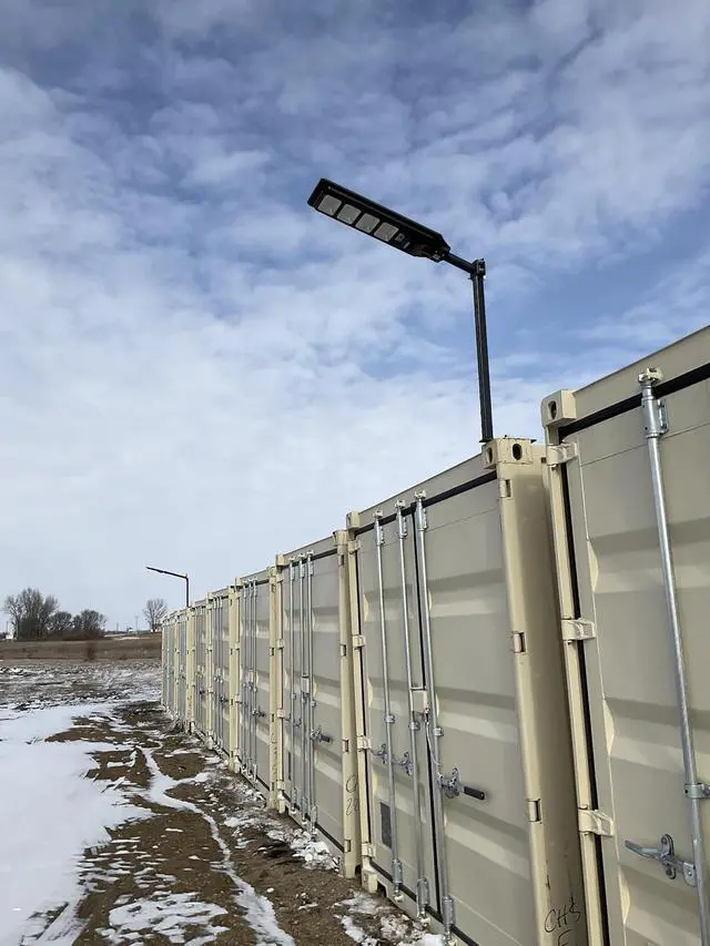 Alt view image 4 of 7 - Shipping Container Light Pole Holder, Camera, Flag Pole Holder. Mounting Bracket