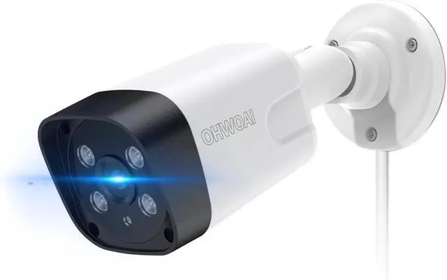 Main image of OHWOAI Extend Camera for Outdoor CCTV Security Camera System with 130°Wide Angle-Lens,8.0MP IP Wired Security Cameras,Home Surveillance Video Equipment