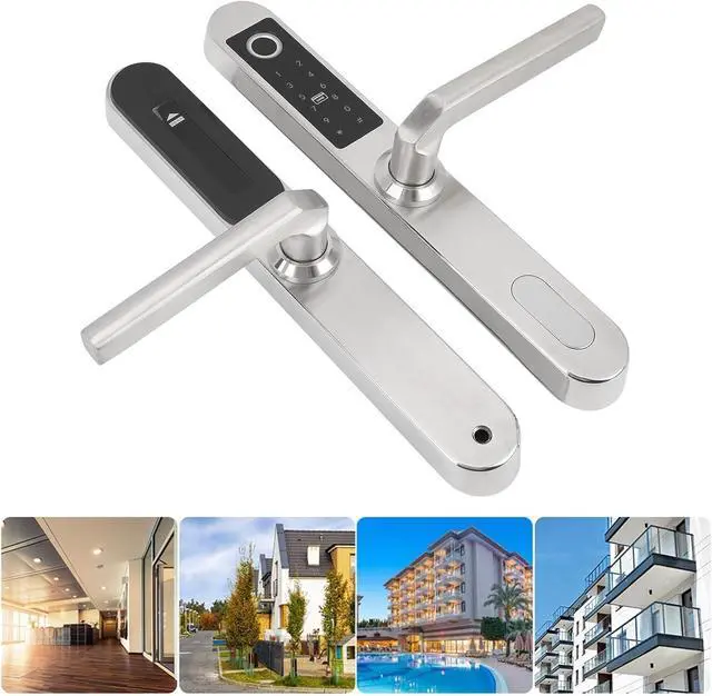 Alt view image 5 of 7 - Acouto Ingerprintors Doors,Art Lockor Apartment Villa School Office, Digital Passwart Lockor Slidings Doord