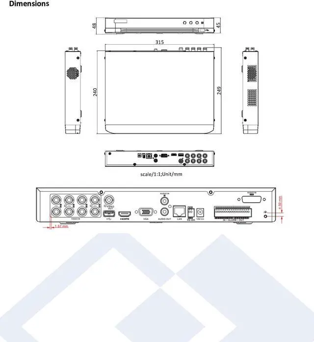 Alt view image 4 of 4 - LTS Platinum LTD8308D-ETC 8CH 4MP TVI/AHD/CVI/CVBS & 4CH 4MP IP H.265 Pro+ Deep Learning DVR Replacement for LTD8308M-ETC, LTD8308K-ETC, LTD8308T-EA, LTD8308T-FT, LTD8308K-ET, LTD8308T-FA, LTD8308T-ET