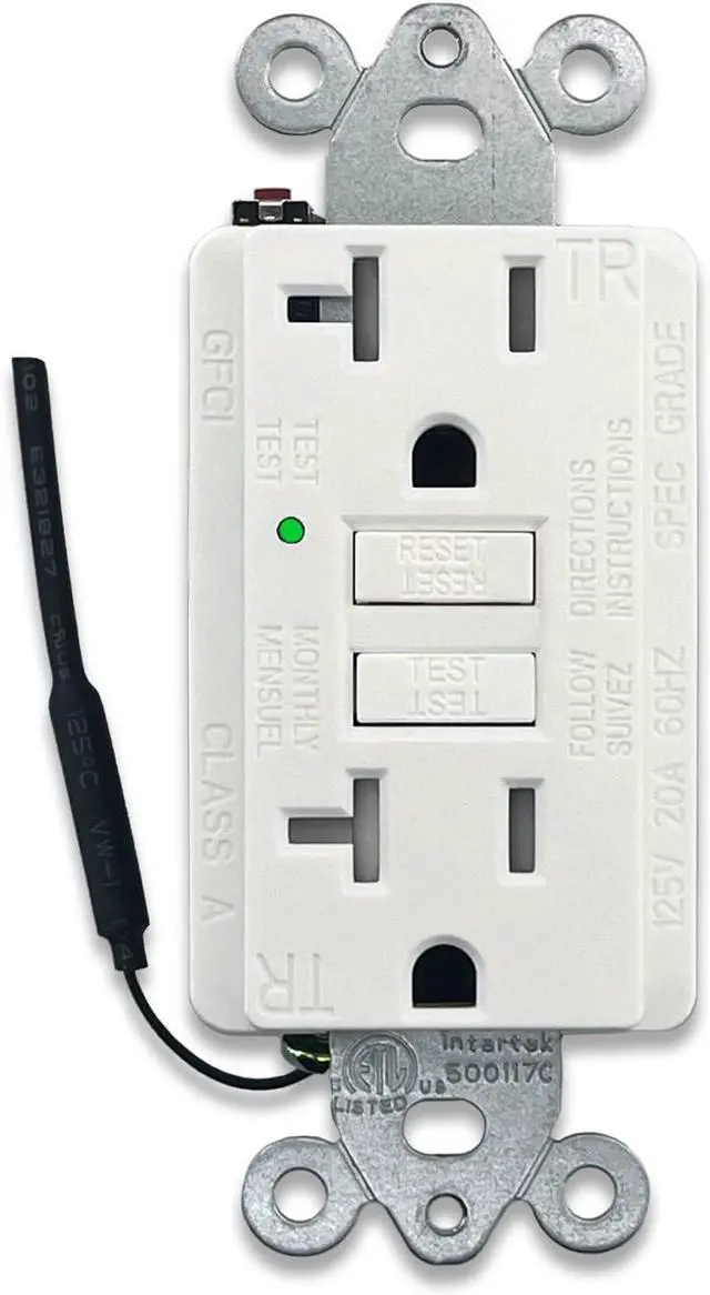 Main image of GFCI Wall Outlet WiFi 4K HD Camera