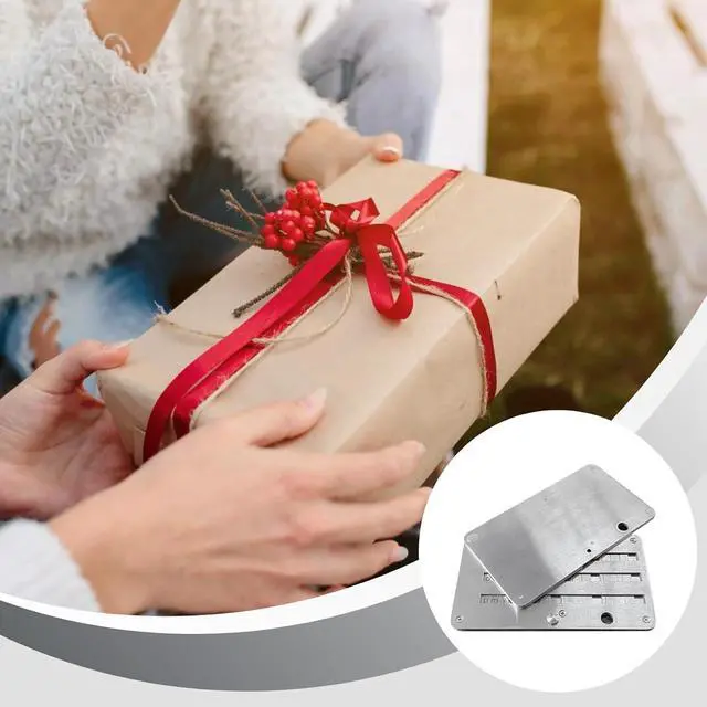 Alt view image 3 of 5 - Stainless Steel Crypto Seed Phrase Storage Card, Anti-Fingerprint Bitcoin Backup Wallet, Mechanical Password Manager