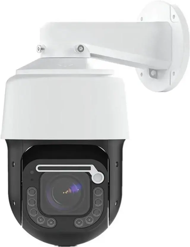 Alt view image 3 of 4 - 8MP POE Wiper High Speed Dome PTZ WiFi IP Camera Outdoor AI Human Tracking 4K Camera 30X Optical Zoom Color Camera(EU Plug,POE WiFi NO Card)