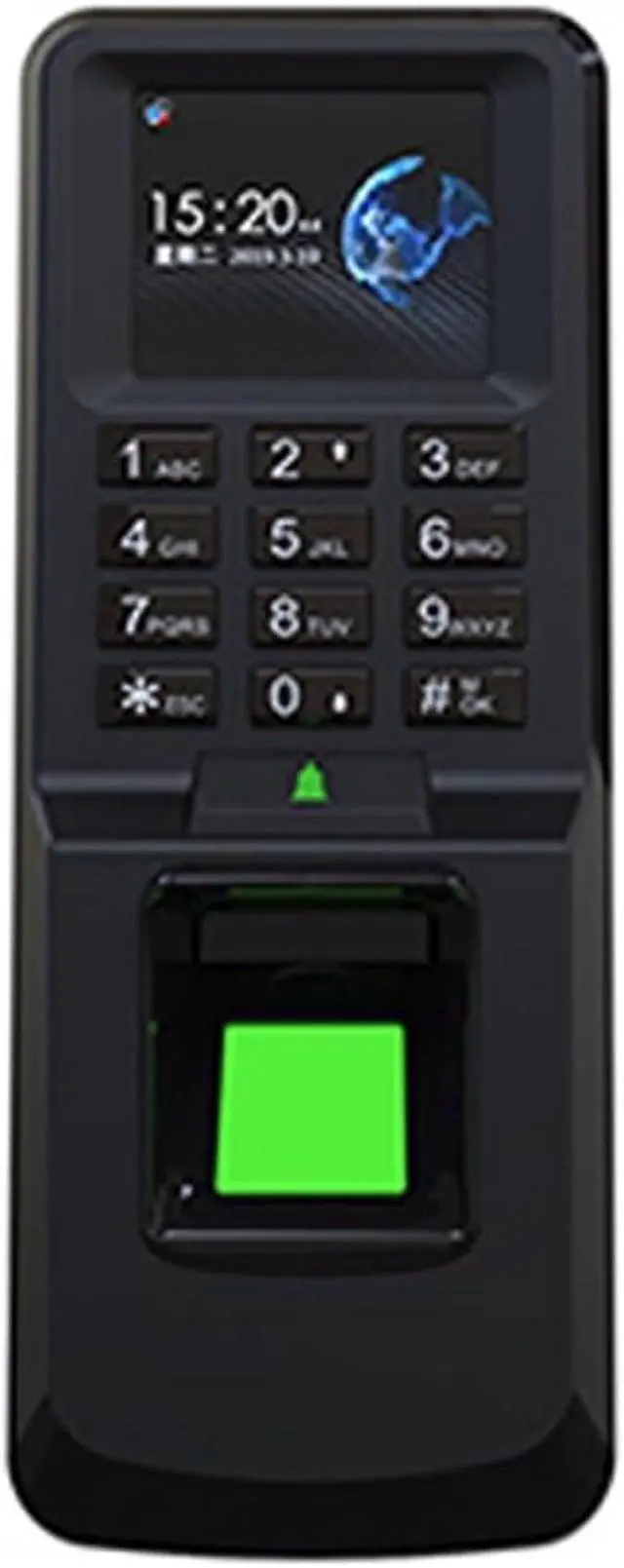 Alt view image 2 of 5 - Time Clock, Time Clock,2.4 Inch Color Screen Access Control Fingerprint Time Attendance Machine Biometric 125KHz Keyboard