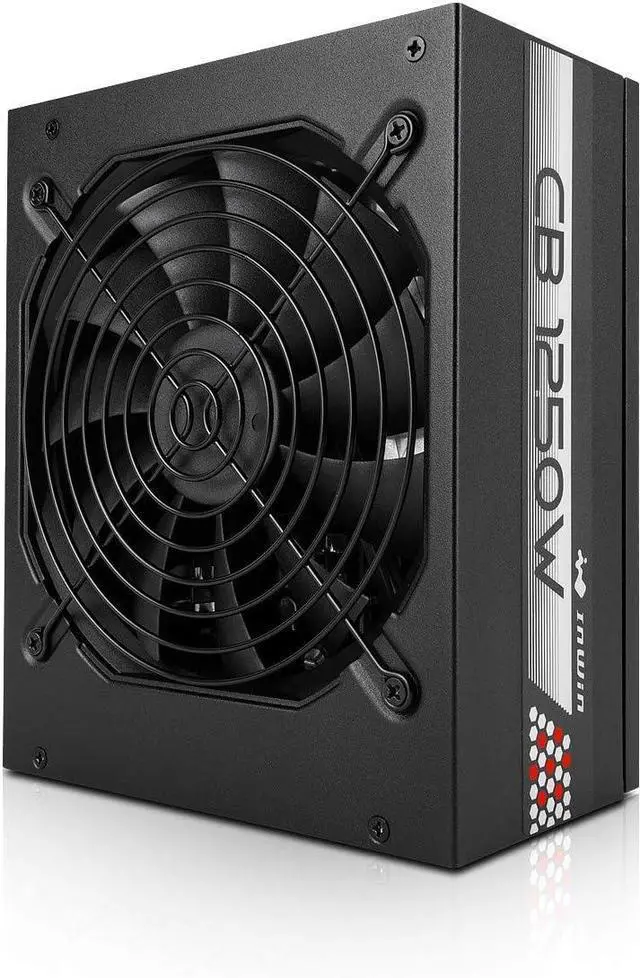 Alt view image 4 of 7 - InWin CB 1250W Classic Basic Series 1250 Watt Fully Modular Power Supply 80+ Platinum Certified, Black