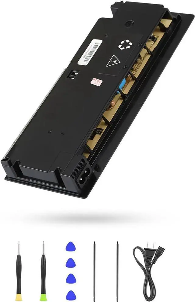 Main image of LHM for PS4 Slim Power Supply Replacement ADP-160CR, N15-160P1A CUH-20xx Series Compatible with Repair Tool Kit & Guide