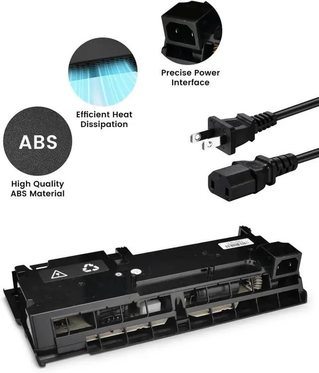 Alt view image 4 of 6 - LHM for PS4 Slim Power Supply Replacement ADP-160CR, N15-160P1A CUH-20xx Series Compatible with Repair Tool Kit & Guide
