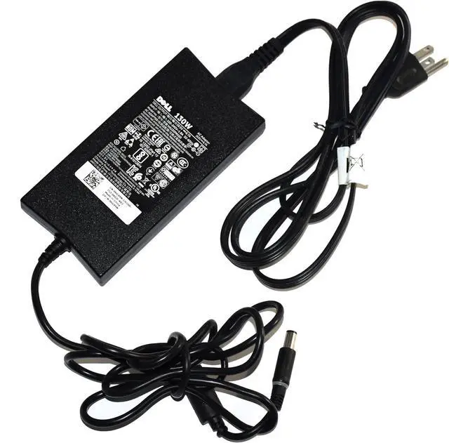 Alt view image 5 of 7 - Dell 130-Watt 3-Prong AC Adapter with 6 ft Power Cord