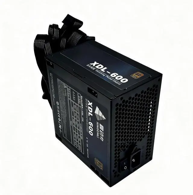 Alt view image 4 of 7 - GPU 600W Computer Power Supply 24Pin Mining Unit with Fan for Gaming Servers & Desktop Mining Machine Cooling PC Power Unit