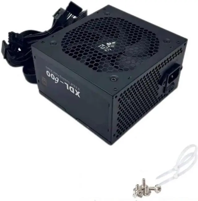Main image of 600W Mining Power Supply Unit with Cooling Fan 24Pin for Computer Graphics Component Mining Machine Multi Double Gpu Computer