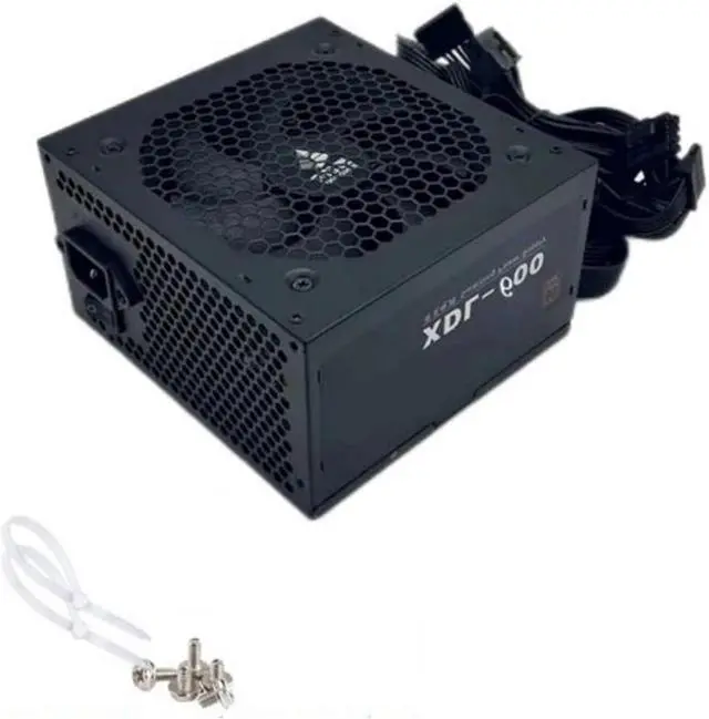 Alt view image 5 of 7 - 600W Mining Power Supply Unit with Cooling Fan 24Pin for Computer Graphics Component Mining Machine Multi Double Gpu Computer
