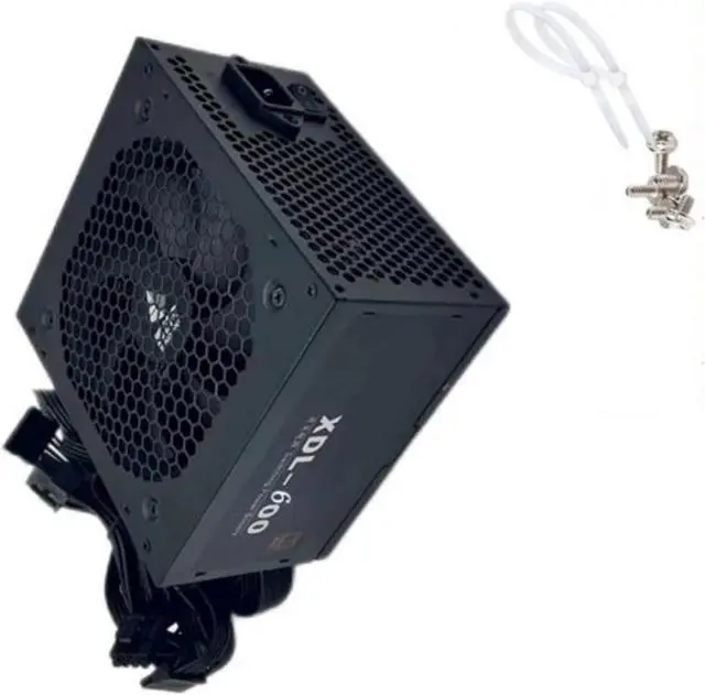 Main image of GPU 600W Computer Power Supply 24Pin Mining Unit with Fan for Gaming Servers & Desktop Mining Machine Cooling PC Power Unit