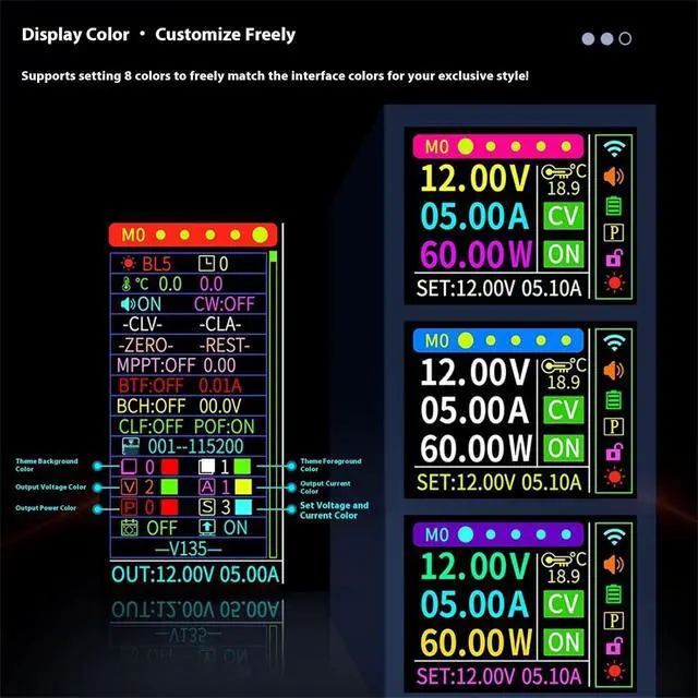 Alt view image 3 of 7 - Upgraded Digital Controlled Regulator 70V 25A 1750W Output Accuracy Electric Current Stabilization For Testing Use Multiple Application Power Supply Unit
