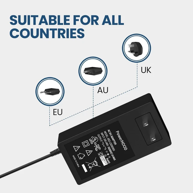 Alt view image 4 of 7 - 12V AC Adapter Compatible with Jumper ubook x 12 EZBook x3 x4 s4 s5 x1s/ EZbook 2 3 3s 3l pro/EZpad 3 Plus a5 JHD-AP036B-120300AA-A Laptop Power Supply Cord Battery Charger Cable PSU