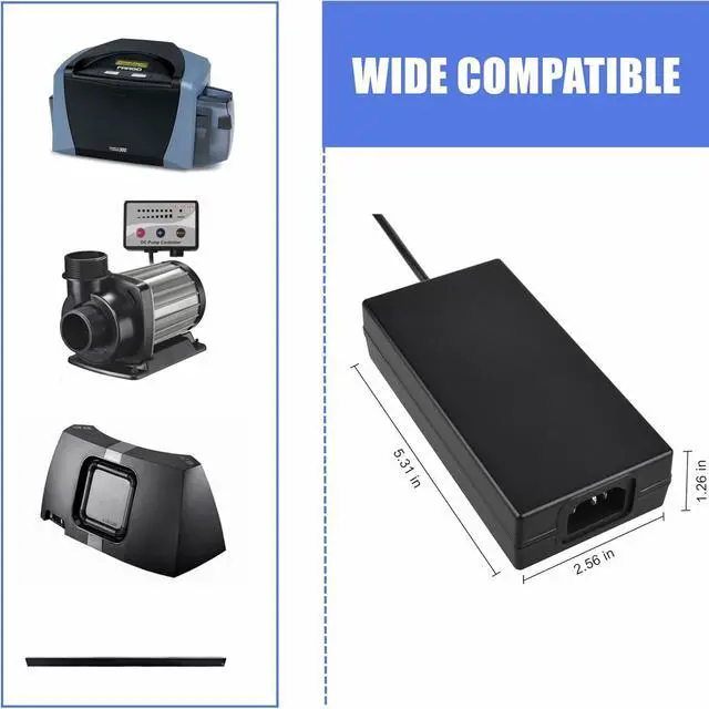 Alt view image 4 of 4 - CJP-Geek 24V 4A 96W AC/DC Adapter Compatible with Resmed Airsense 10 Air Elite Sense BiPAP Machines AirCurve S10 370001 R270-7468 R360-760 370006 R370-7407 DA-90F24 Power Supply Cord Charger