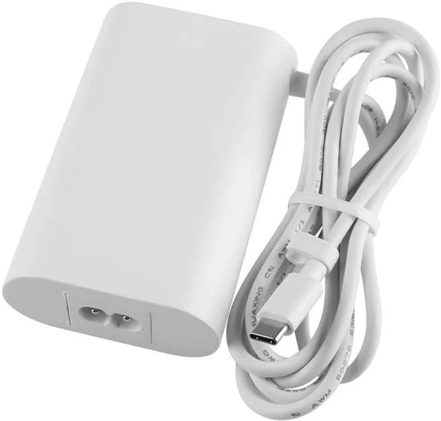 Alt view image 2 of 3 - 65W Charger Adapter Fit for LG Gram 14T90 14U70Q 14Z90 14Z95P 14ZB90Q 15U70P 15Z90N 15Z90P 15Z90Q 15Z90R 15Z95P 16MQ70 16T90 16U70Q 16Z90P 16Z90Q 16Z90R 16Z90RS 17Z90N 17Z90P 17Z90Q 17Z90R