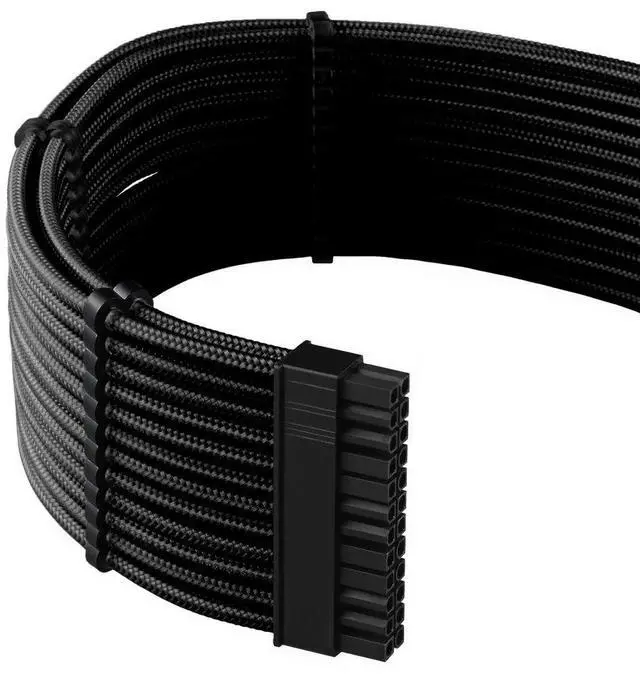 Alt view image 2 of 3 - CableMod E-Series Pro ModMesh Sleeved Cable Kit for EVGA G/G+ / P/P+ / T (Black)