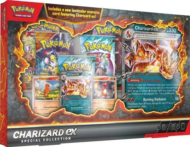 Alt view image 6 of 6 - Pokemon TCG: Scarlet & Violet - Charizard EX Special Collection