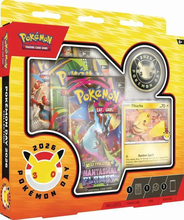 Alt view image 6 of 6 - Pokemon TCG: Pokemon Day 2026 Collection